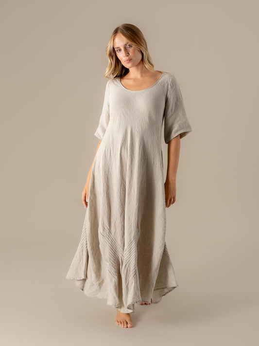 Vestito Faraone Battista Naturale VESTITO FARAONE battista 12 Bottega Di Brunella 