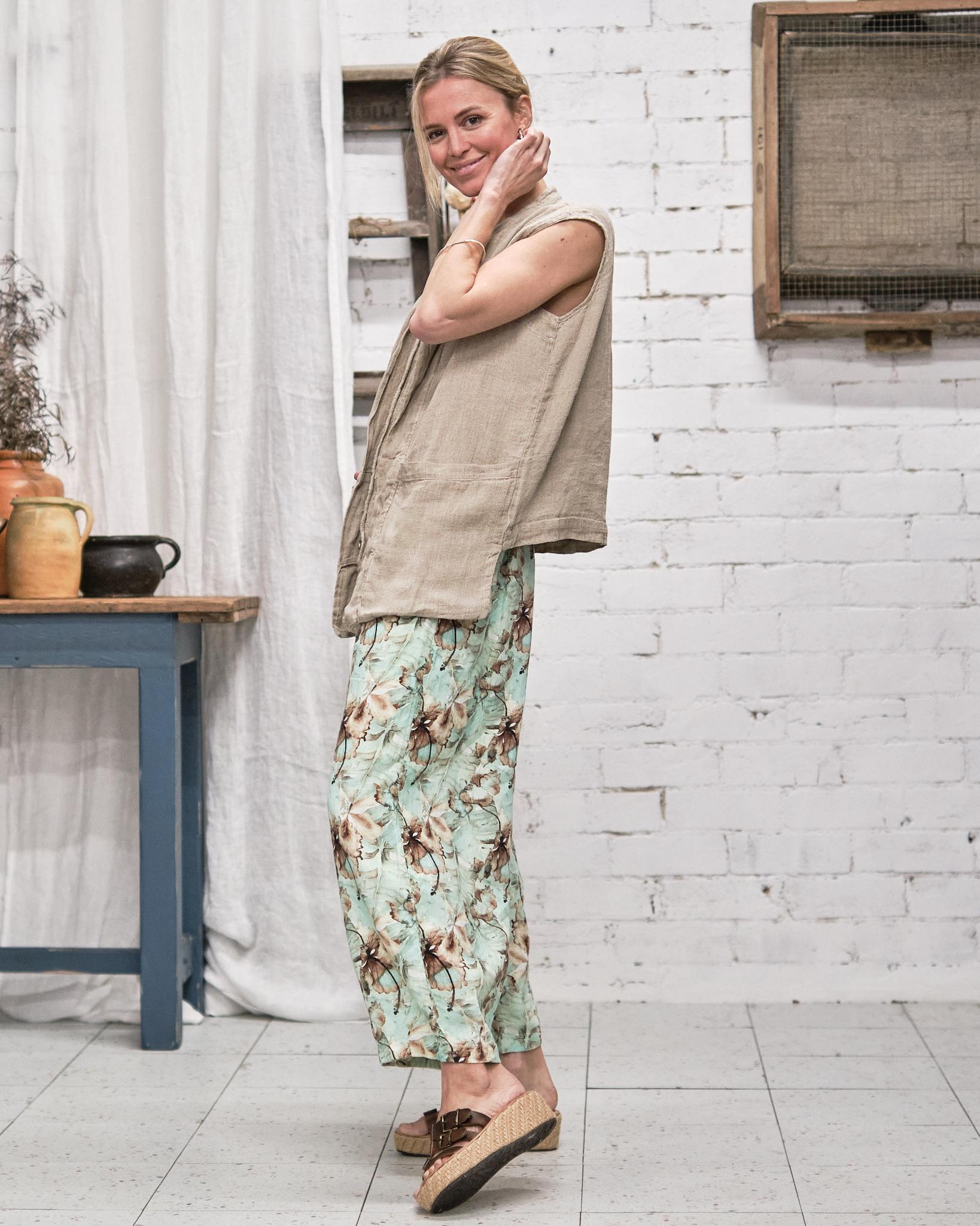Pantalone Ranuncolo Hibiscus Naturale PANTALONE RANUNCOLO + HIBISCUS 12 Bottega Di Brunella 