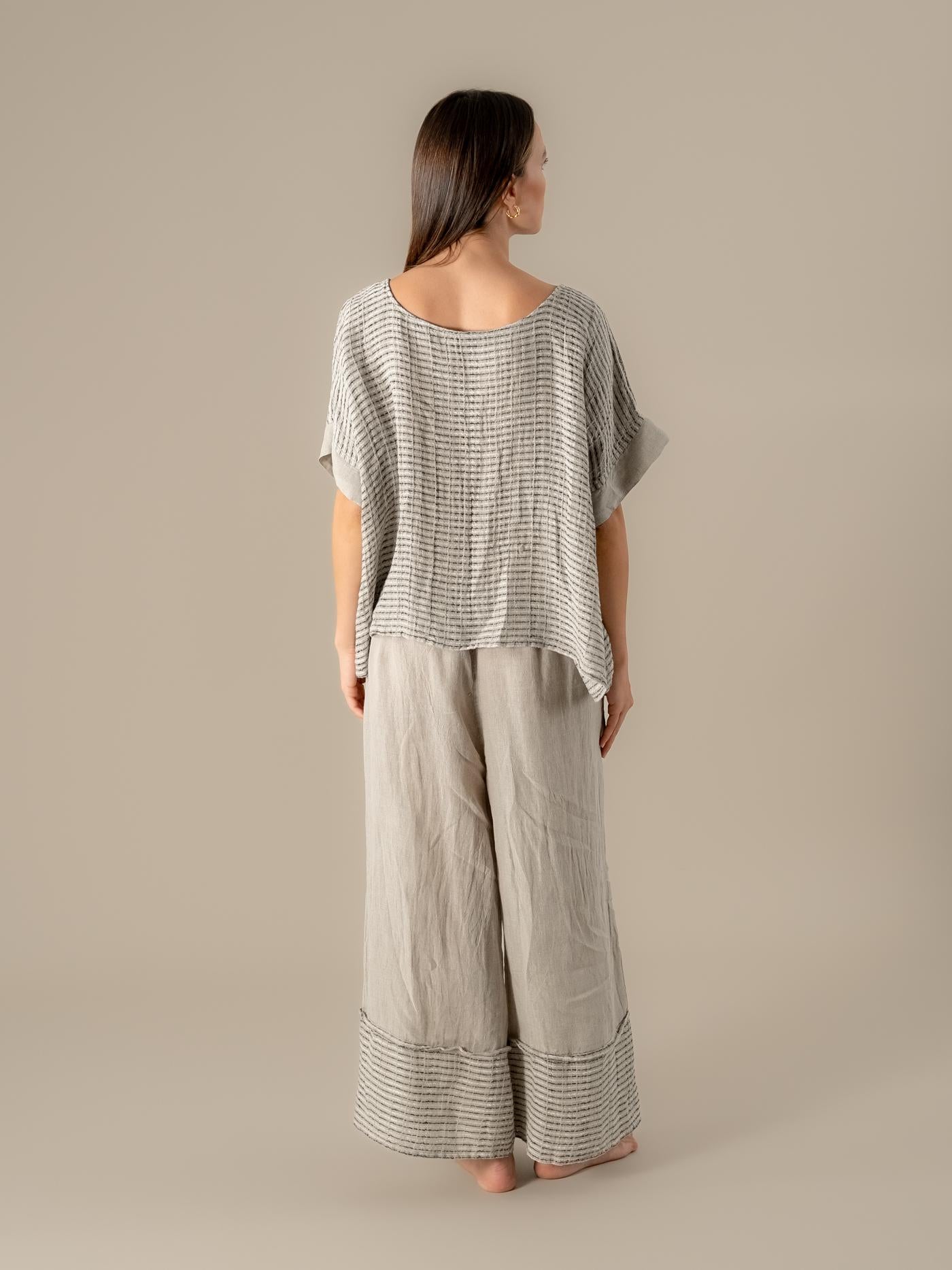 Camicia Minosse Nilo Naturale CAMICIA MINOSSE nilo 12 Bottega Di Brunella 