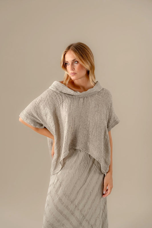 Camicia Gondola Tela Luxor Naturale CAMICIA GONDOLA tela luxor 12 Bottega Di Brunella 