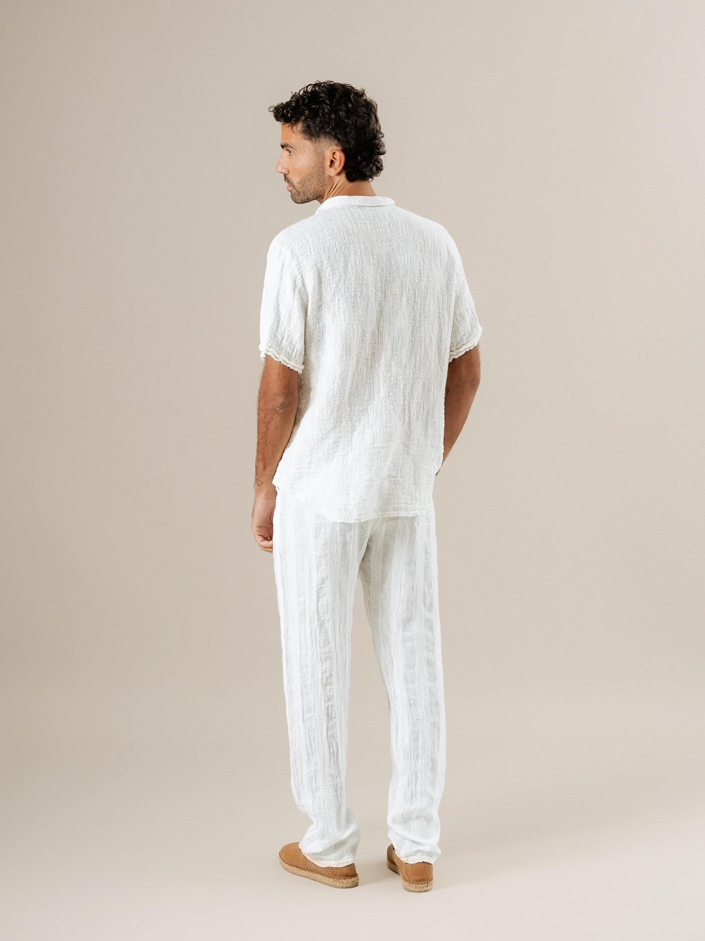 Camicia Colombia Jeep Latte CAMICIA COLOMBIA jeep 33 Bottega Di Brunella 