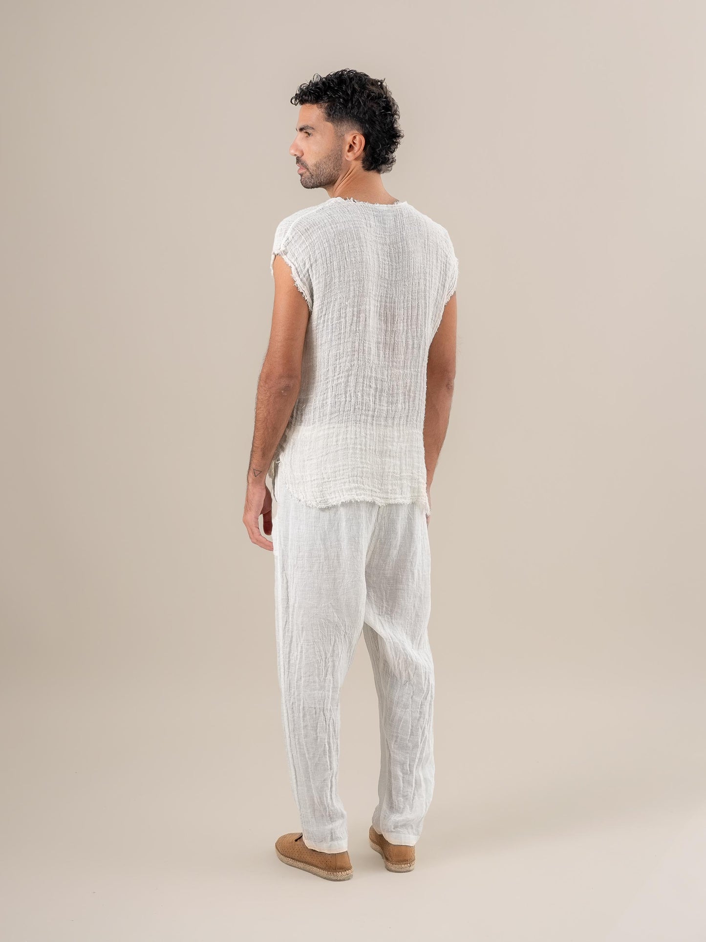 Maglia Sandokan G/M Ulivo Latte MAGLIA SANDOKAN G/M ulivo 33 Bottega Di Brunella 