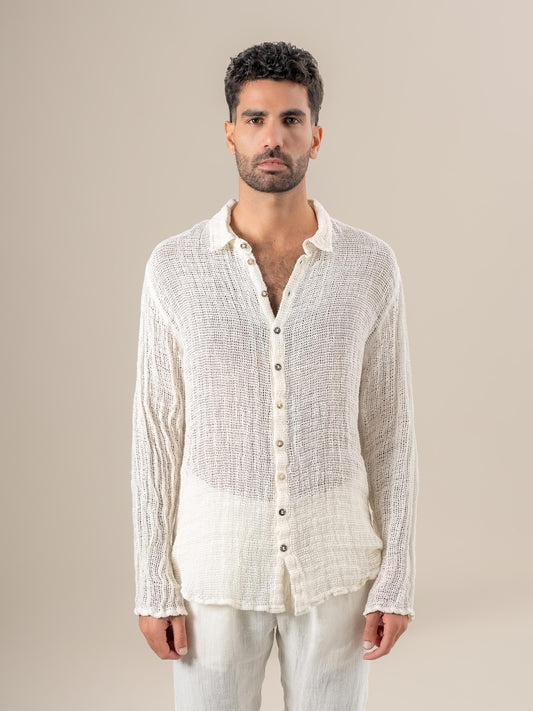 Camicia Ischia Ag Latte CAMICIA ISCHIA ag 33 Bottega Di Brunella 