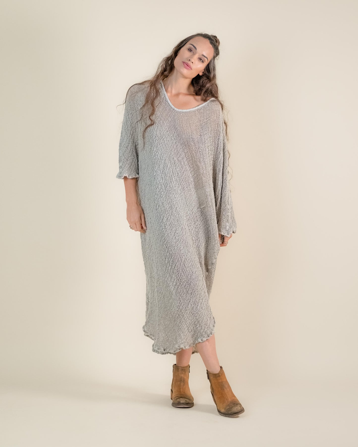 Vestito Fausta Campagna Naturale VESTITO FAUSTA campagna 12 Bottega Di Brunella 
