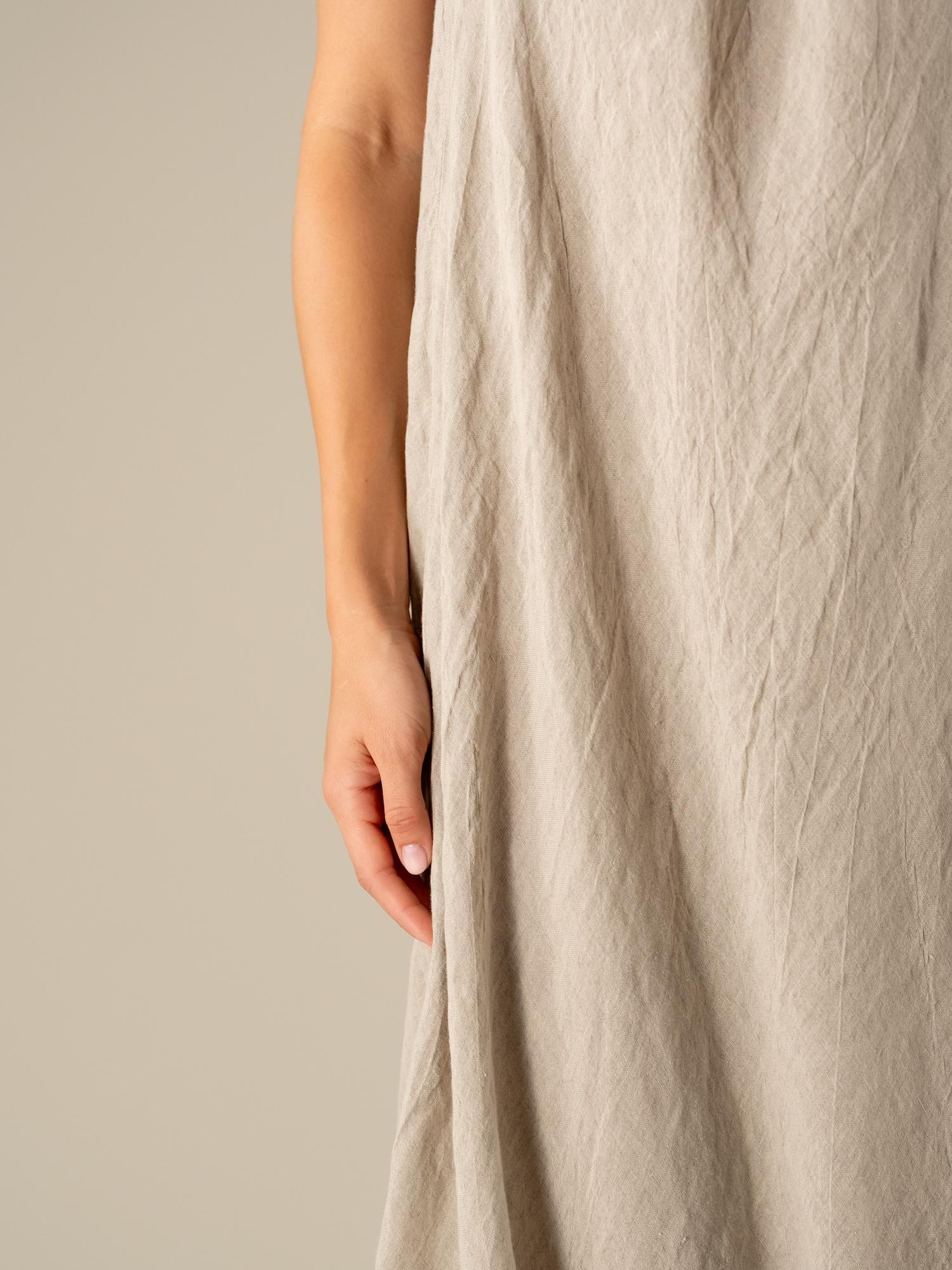 Vestito Anubi Battista Naturale VESTITO ANUBI battista 12 Bottega Di Brunella 