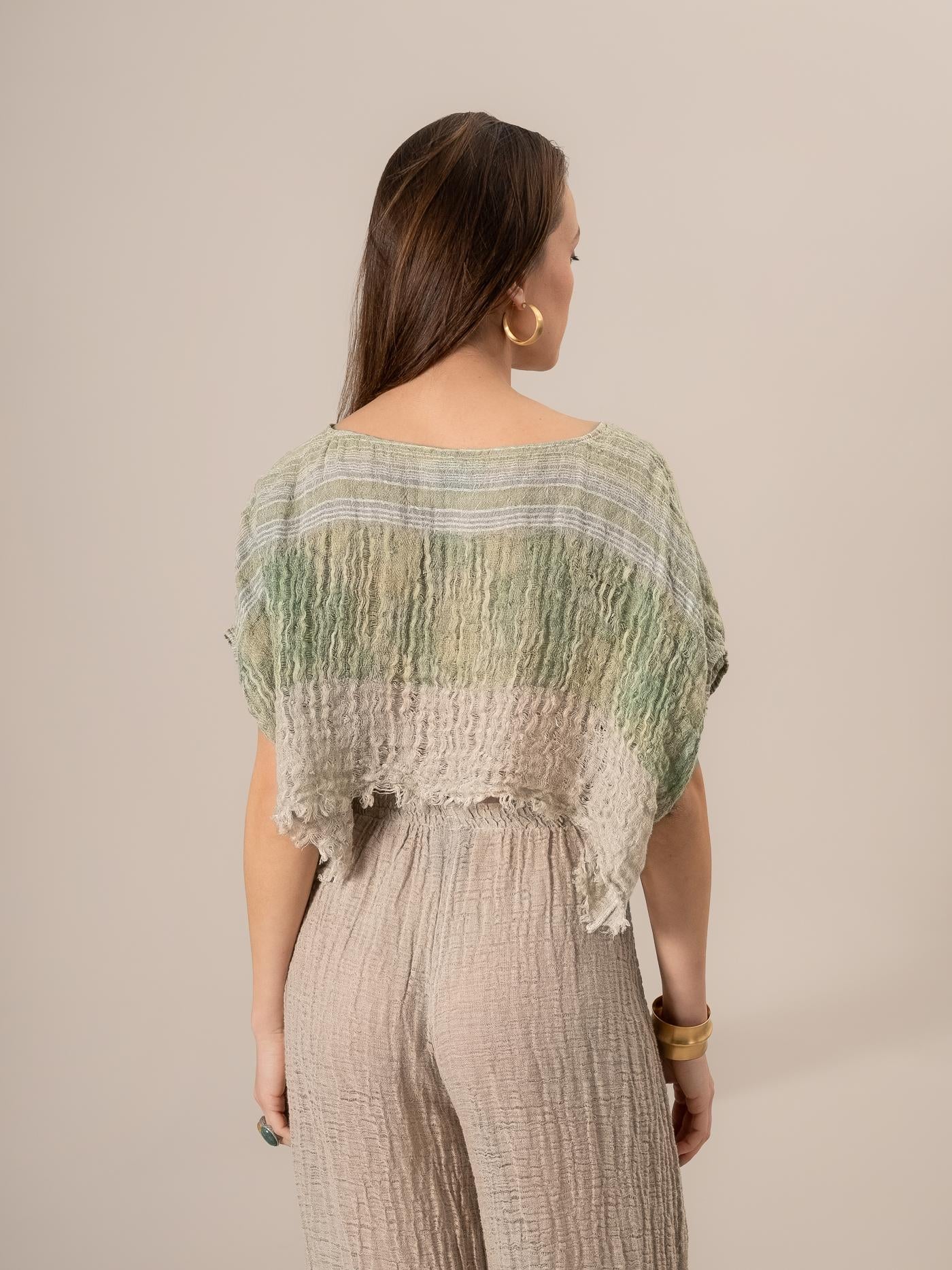 Bottega Di Brunella TOP GIRASOLE RIGA LEMON12