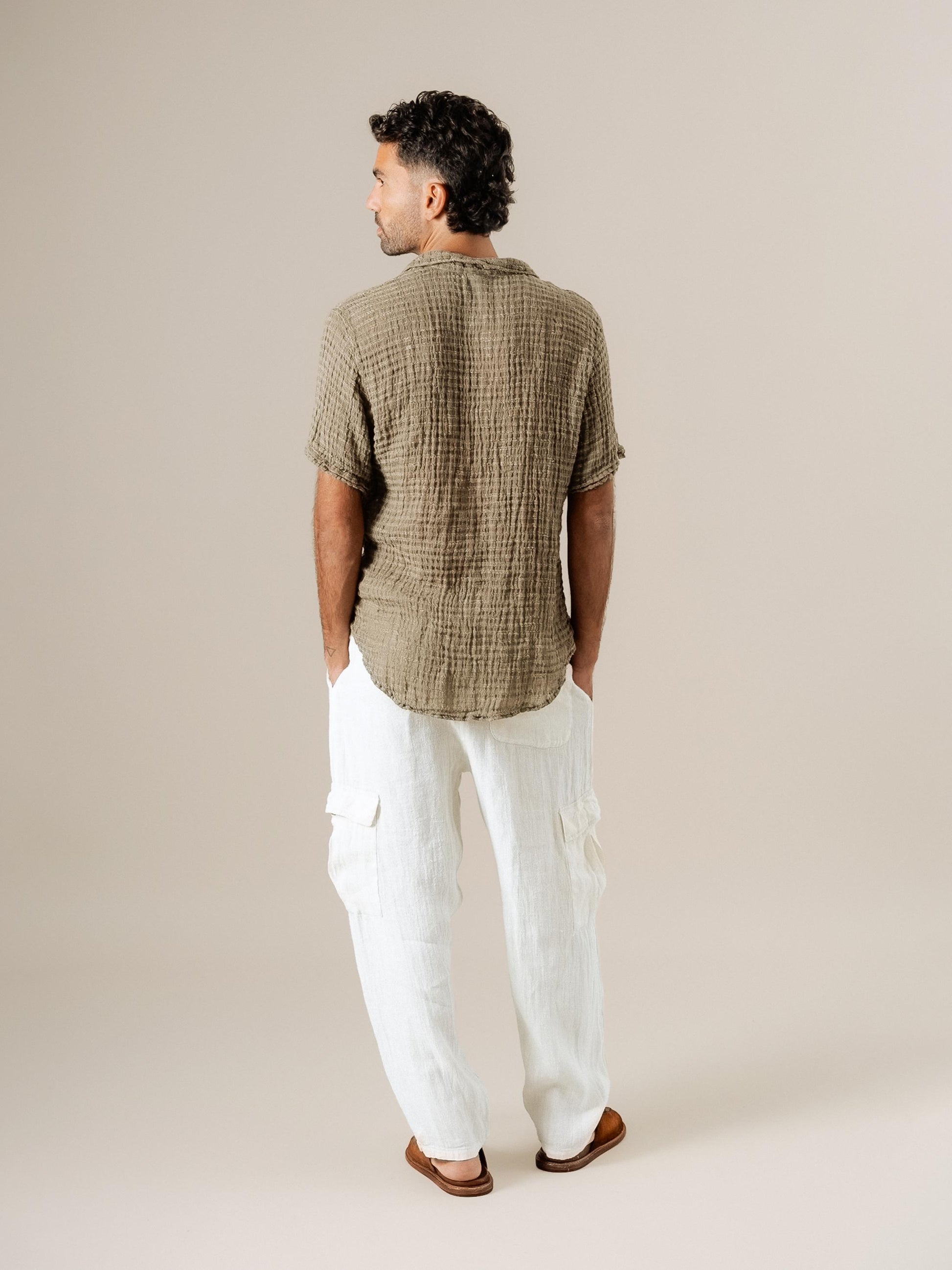 Camicia Colombia Garza Uffizi Fossile CAMICIA COLOMBIA garza uffizi 284 Bottega Di Brunella 