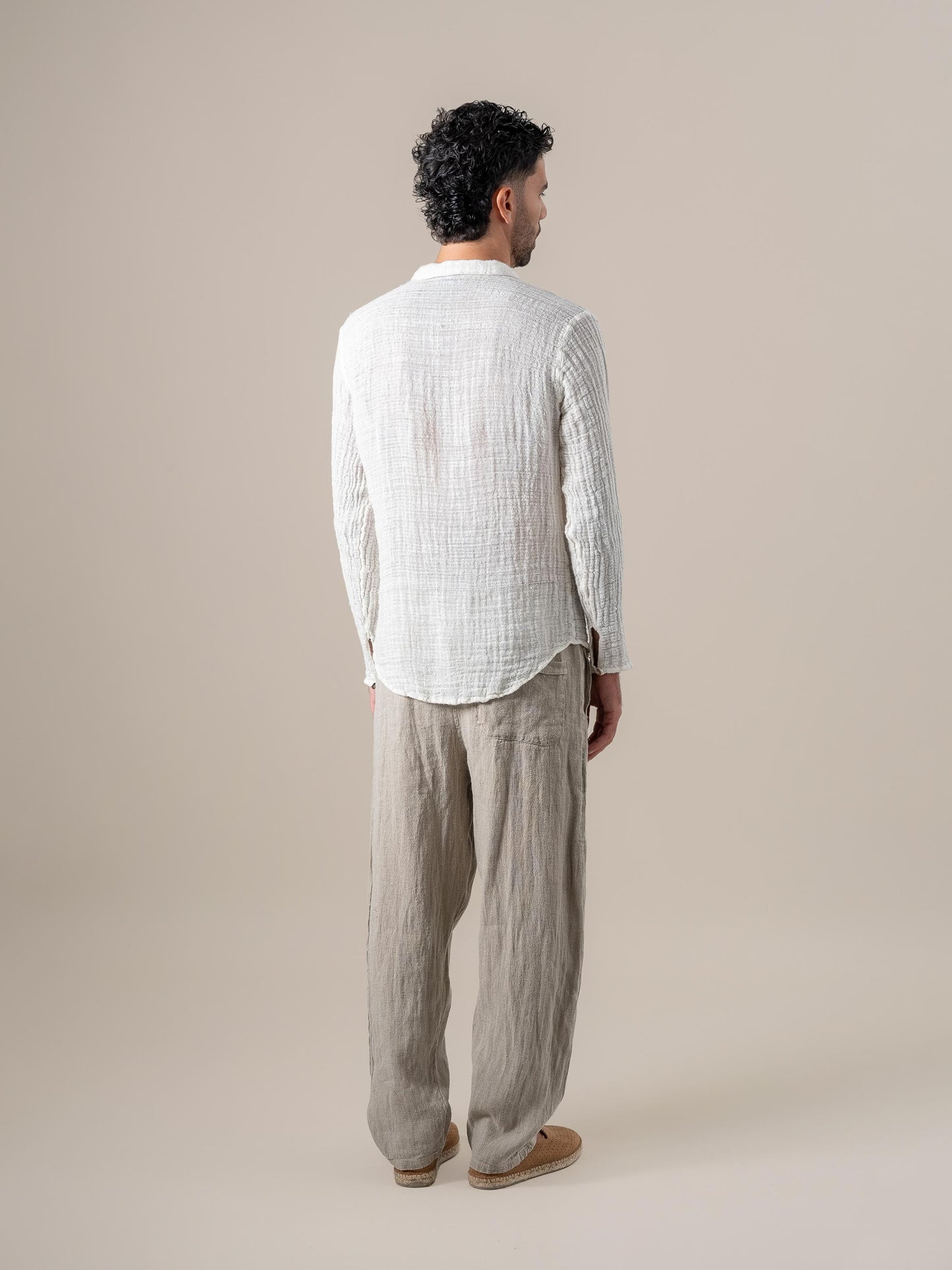 Camicia Matteo Ulivo Latte CAMICIA MATTEO ulivo 33 Bottega Di Brunella 