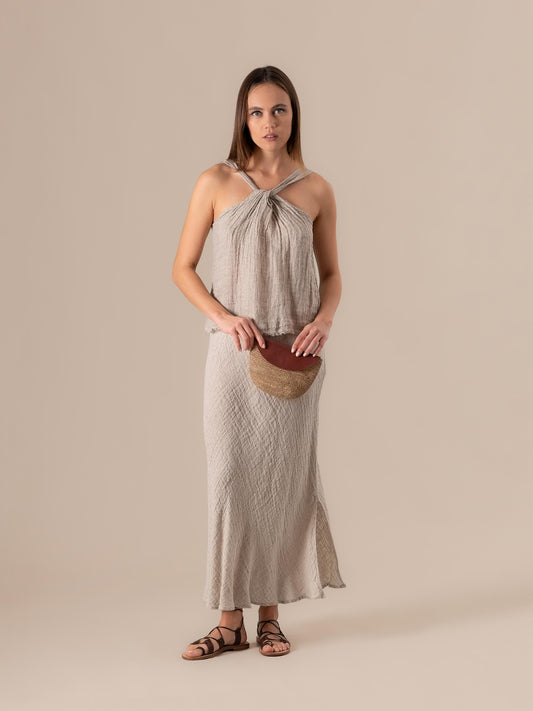 Bottega Di Brunella GONNA MERMAID INCRESPATO12