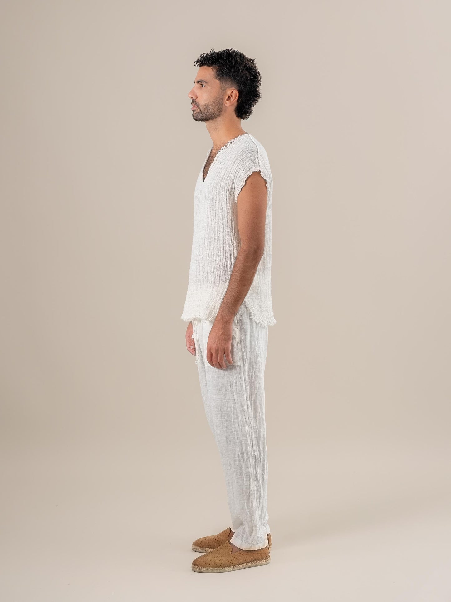 Maglia Sandokan G/M Ulivo Latte MAGLIA SANDOKAN G/M ulivo 33 Bottega Di Brunella 