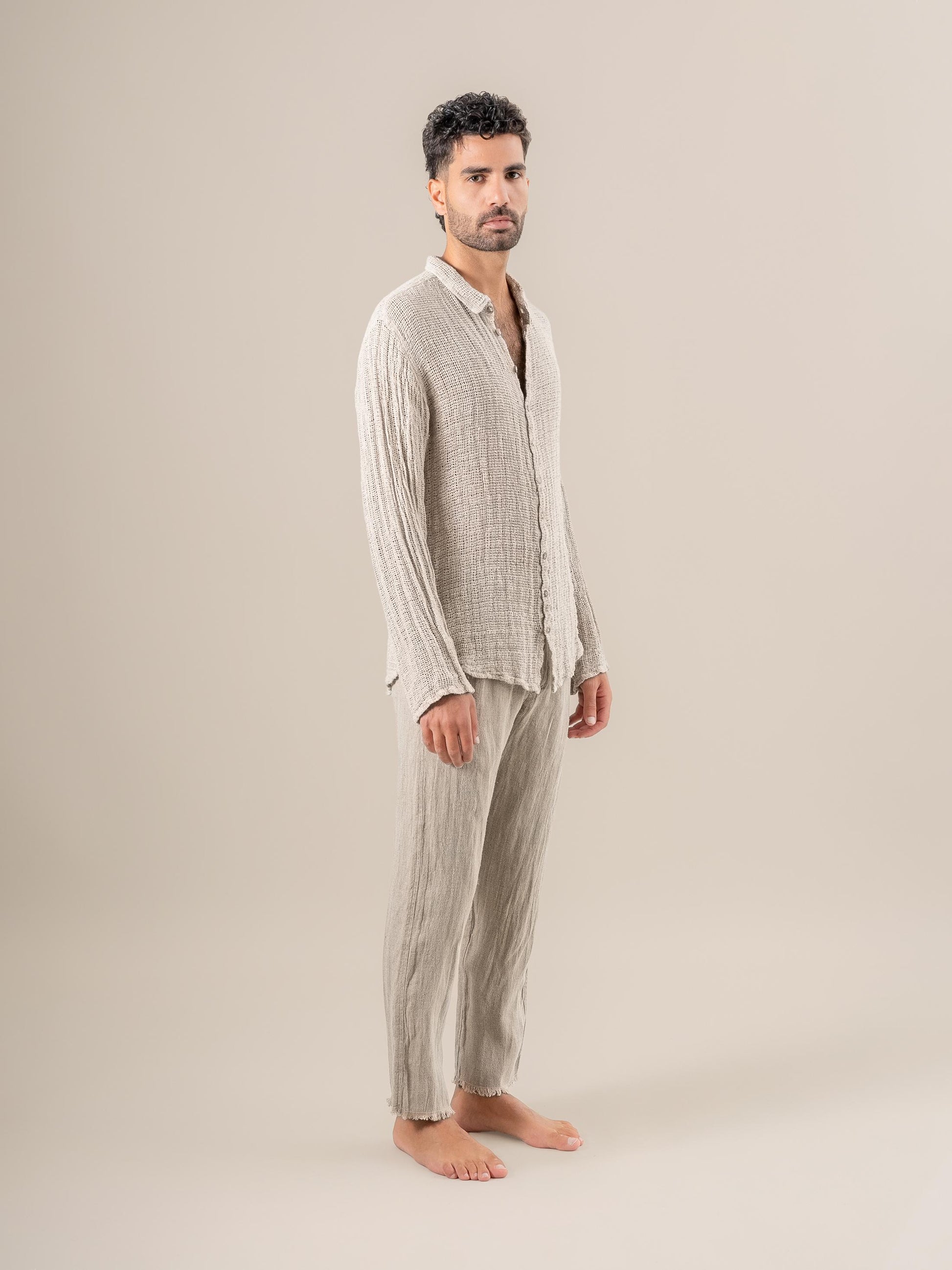 Camicia Ischia Ag Naturale CAMICIA ISCHIA ag 12 Bottega Di Brunella 