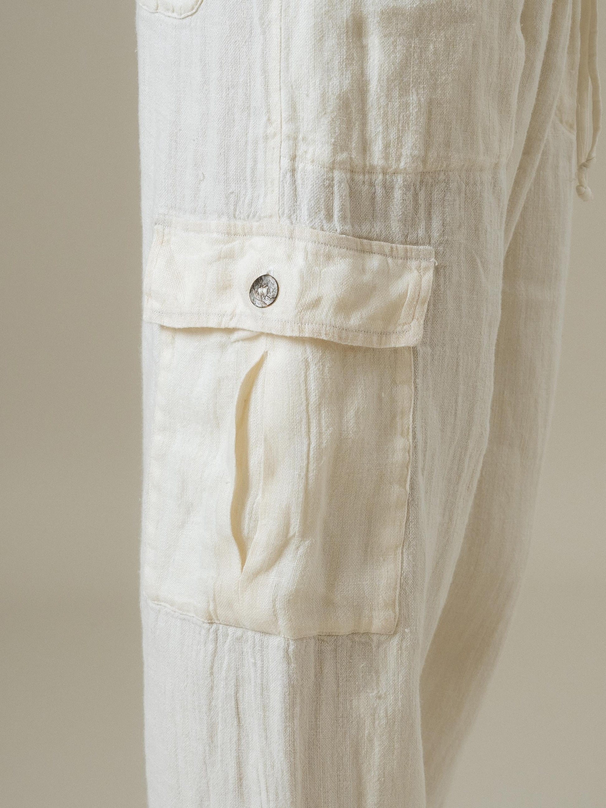 Pantalone Lavoro Tela Country Latte PANTALONE LAVORO tela country 33 Bottega Di Brunella 