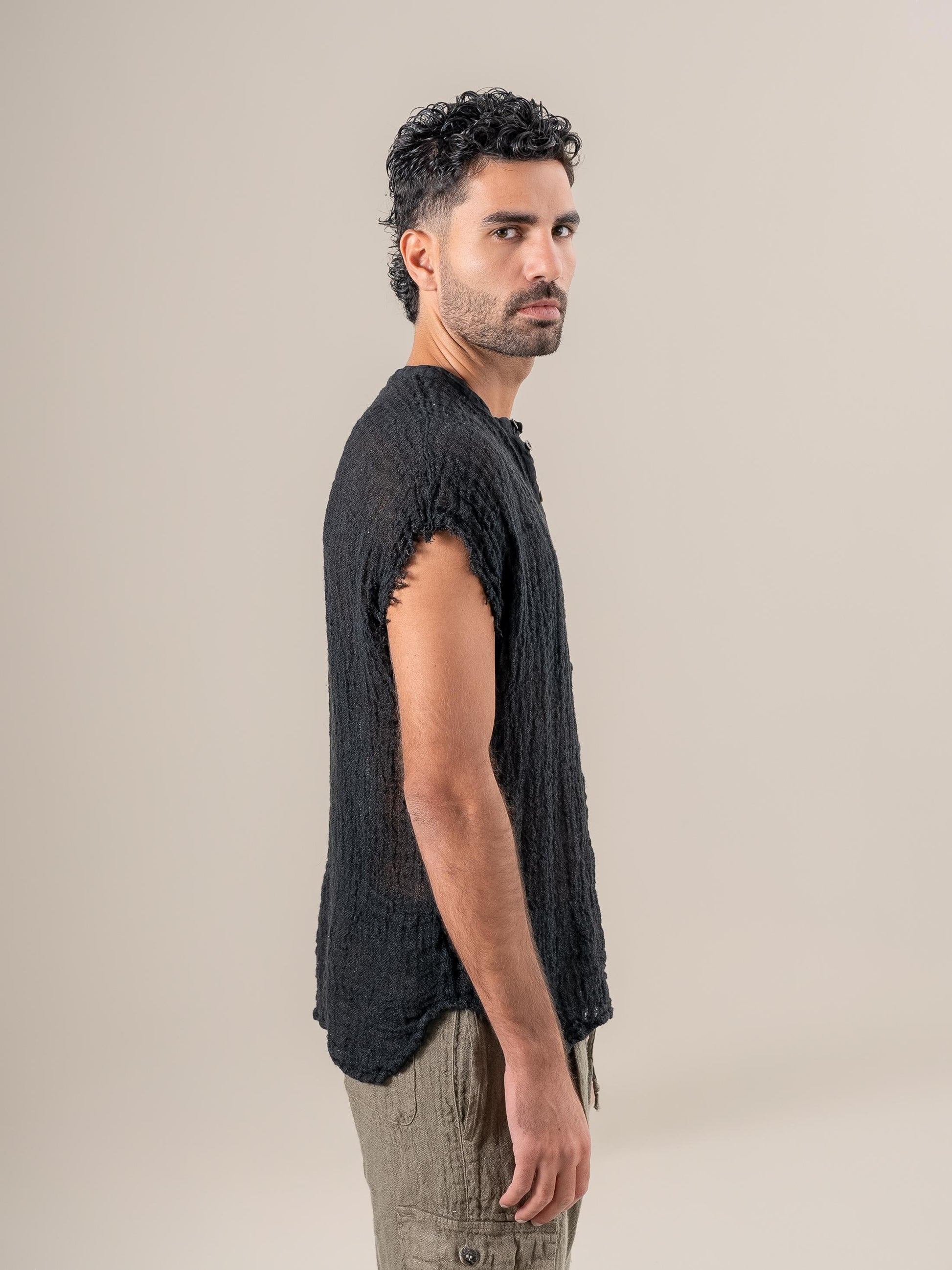 Maglia Salice Ulivo Nero MAGLIA SALICE ulivo 0 Bottega Di Brunella 