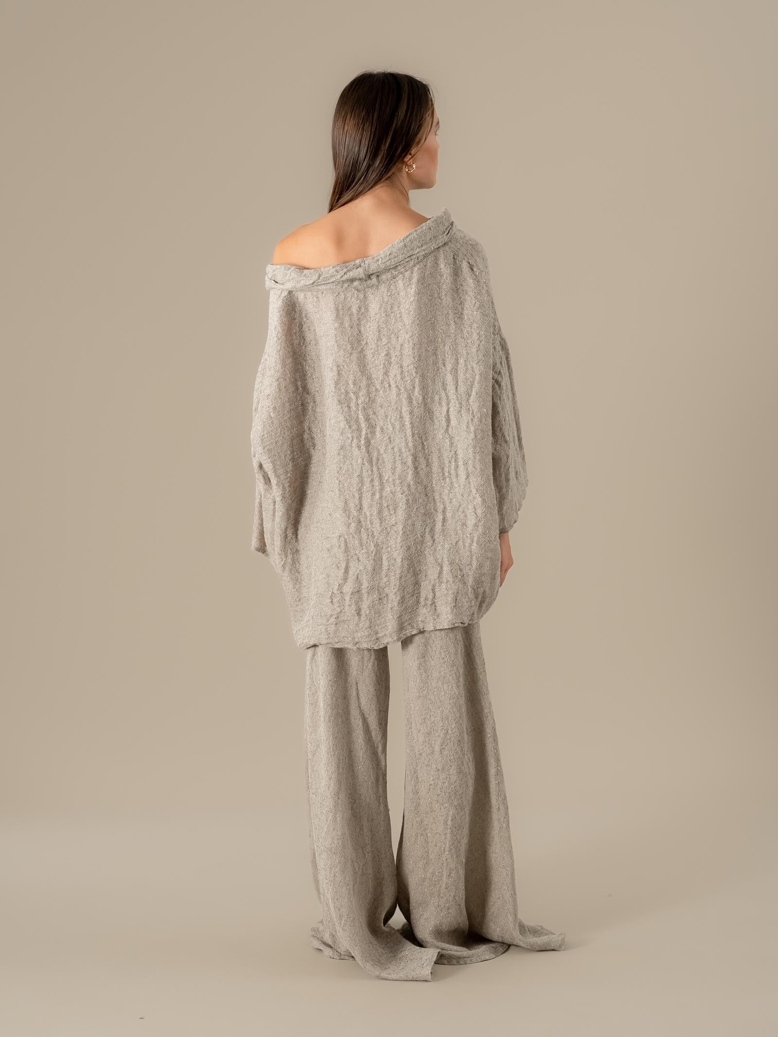 Camicia Gemelli Tela Luxor Naturale CAMICIA GEMELLI tela luxor 12 Bottega Di Brunella 