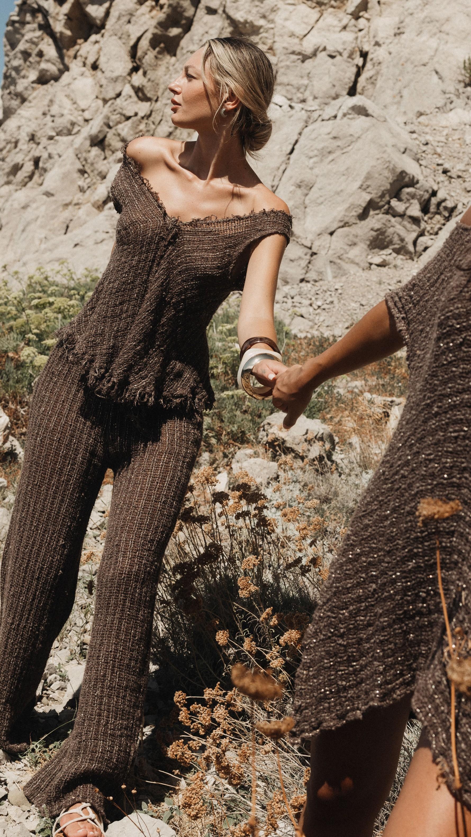 Pantalone Olmo Campagna Luxor Carrubo PANTALONE OLMO camp. luxor 281 Bottega Di Brunella 