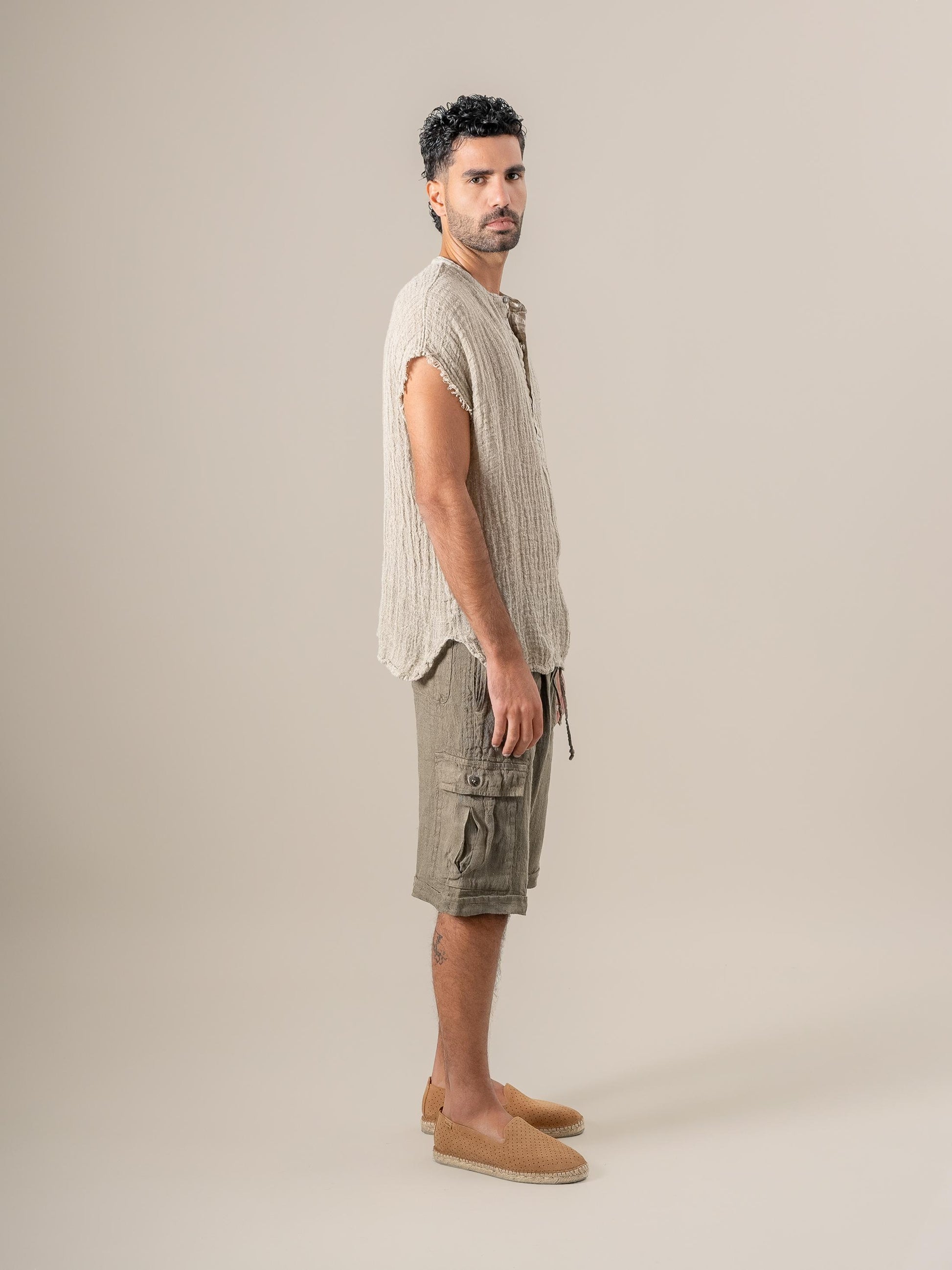 Maglia Salice Ulivo Naturale MAGLIA SALICE ulivo 12 Bottega Di Brunella 