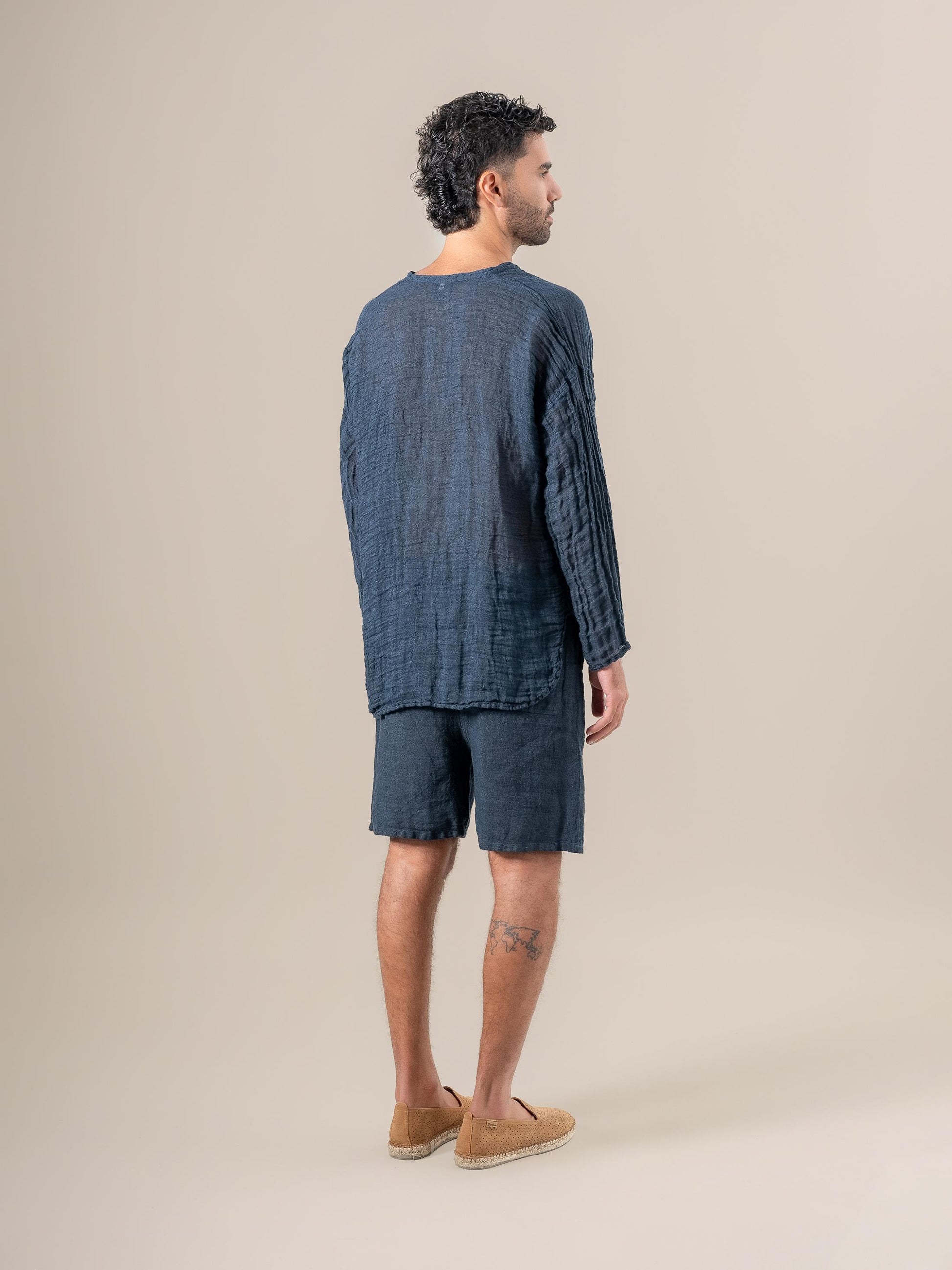 Camicia Normandy Garzata Borragine CAMICIA NORMANDY garzata 265 Bottega Di Brunella 