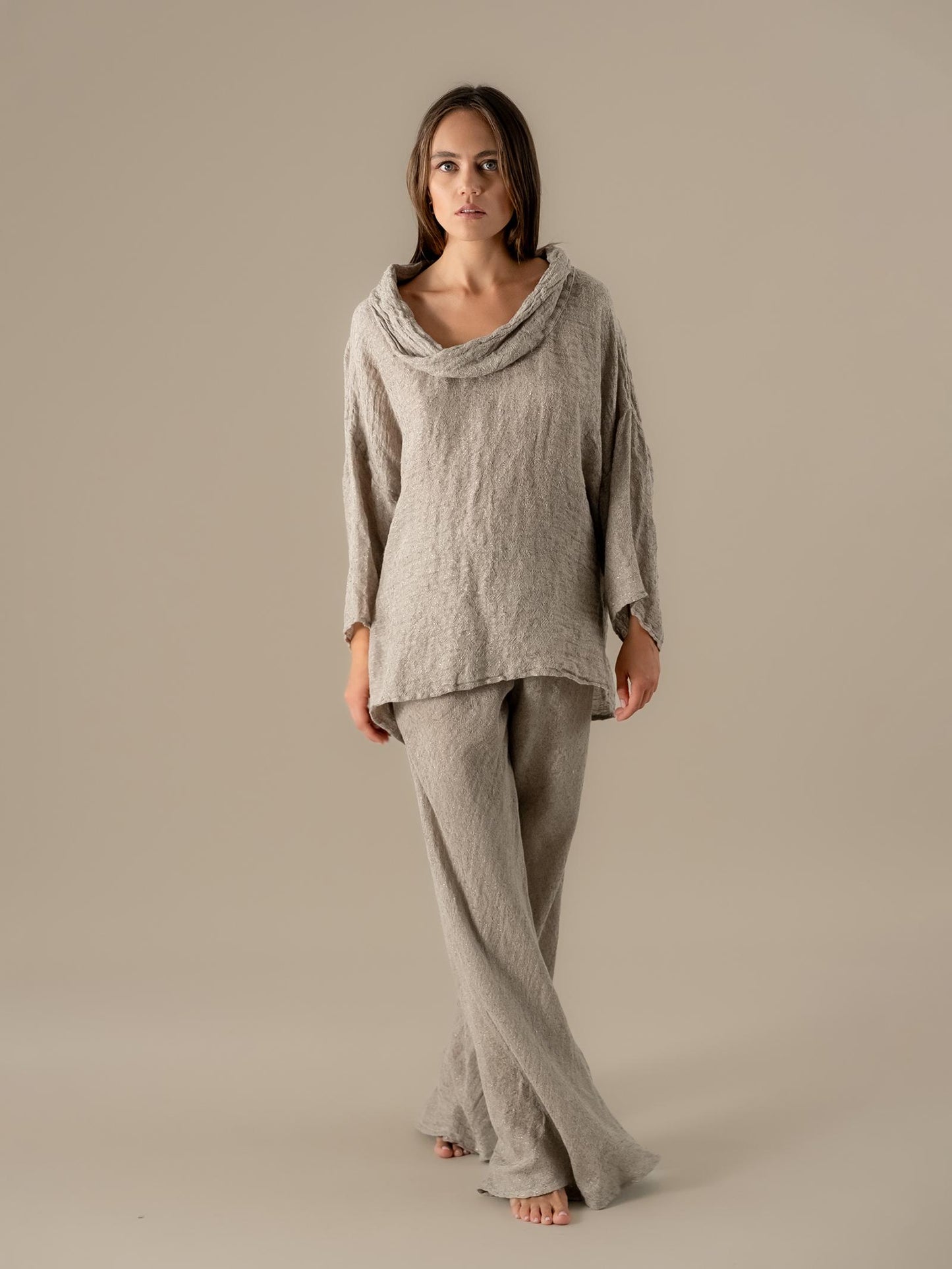Camicia Gemelli Tela Luxor Naturale CAMICIA GEMELLI tela luxor 12 Bottega Di Brunella 