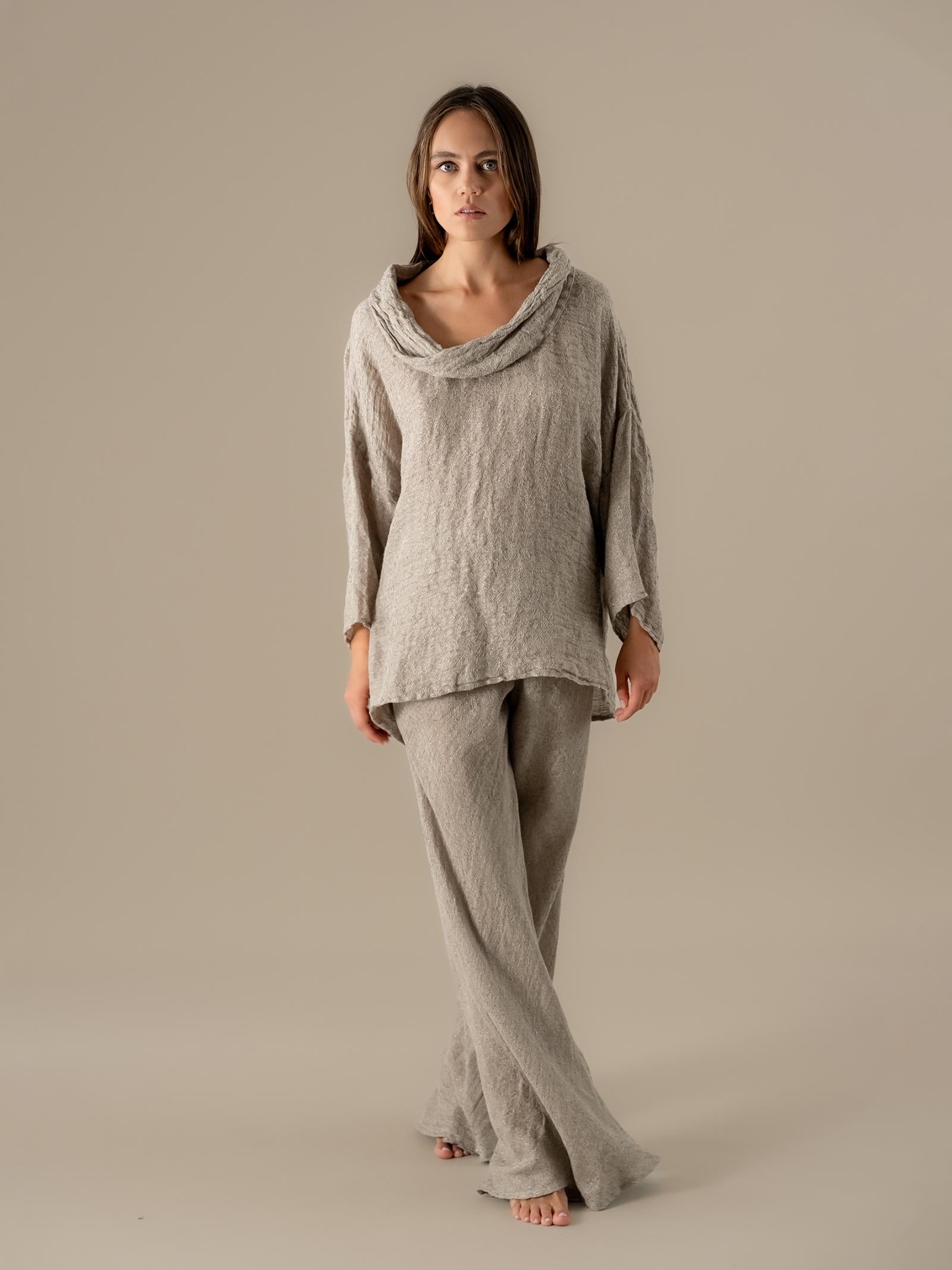 Camicia Gemelli Tela Luxor Naturale CAMICIA GEMELLI tela luxor 12 Bottega Di Brunella 
