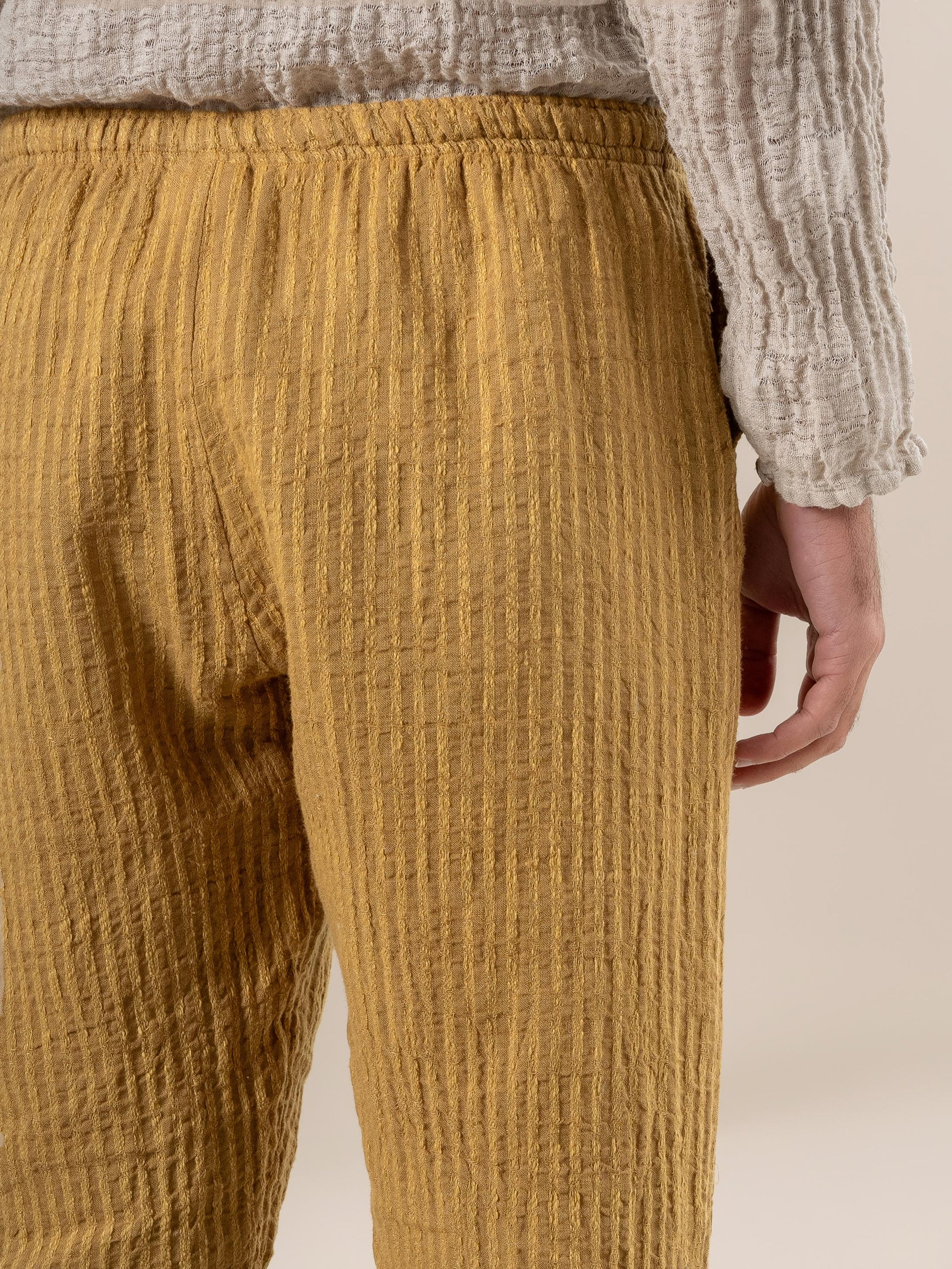 Pantaloni Amalfi Tela Uffizi Deserto PANTALONE AMALFI tela uffizi 287 Bottega Di Brunella 