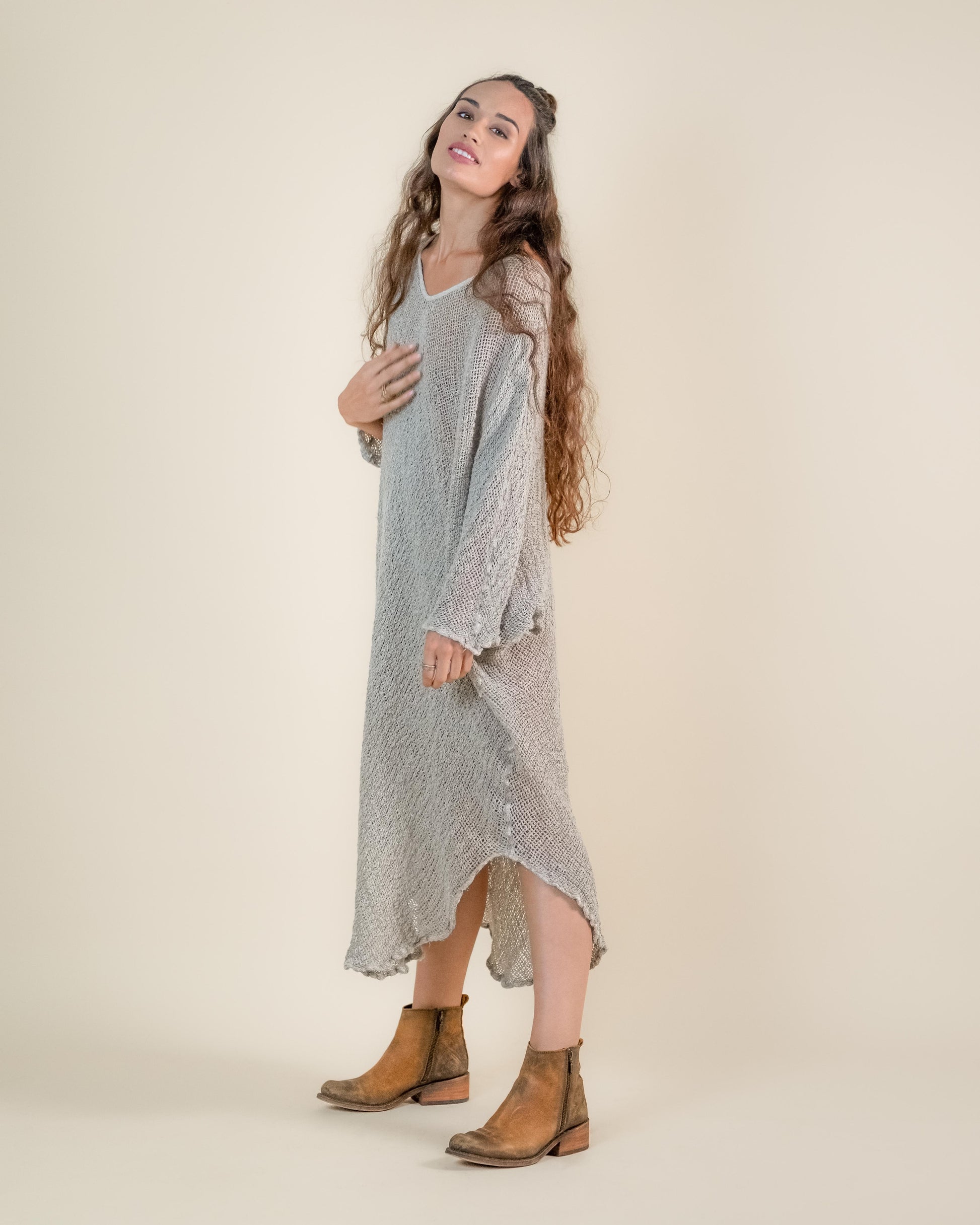 Vestito Fausta Campagna Naturale VESTITO FAUSTA campagna 12 Bottega Di Brunella 