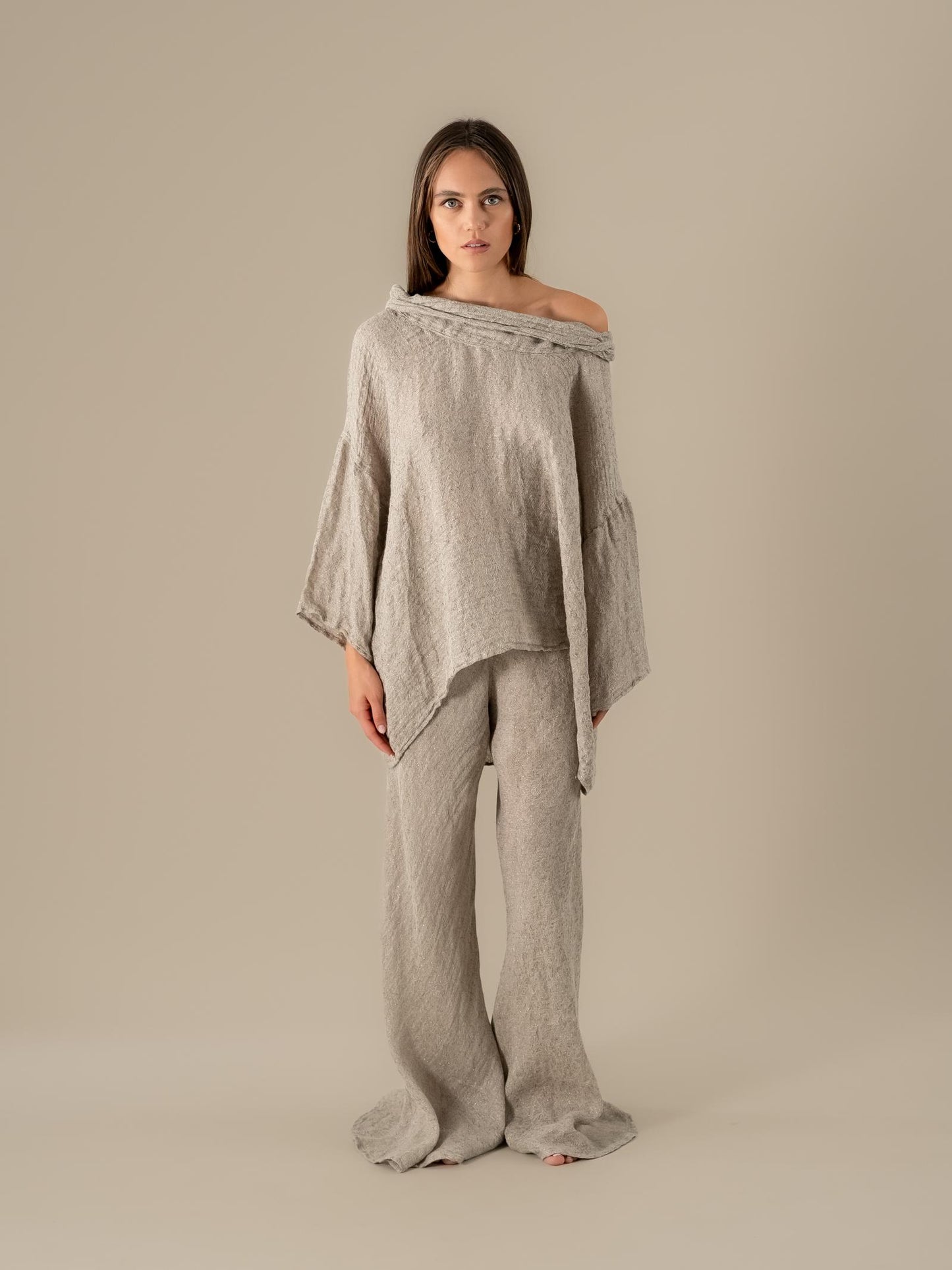Camicia Gemelli Tela Luxor Naturale CAMICIA GEMELLI tela luxor 12 Bottega Di Brunella 