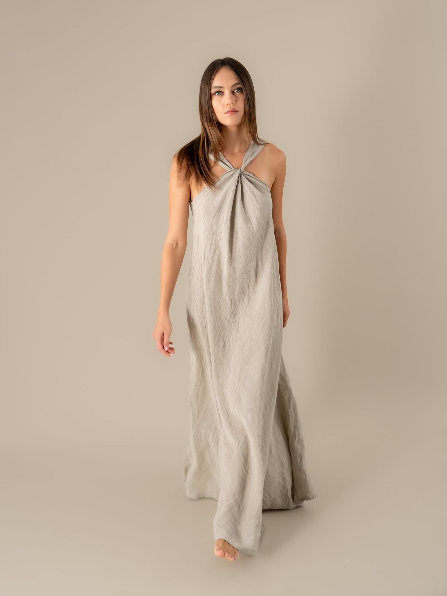 Vestito Anubi Battista Naturale VESTITO ANUBI battista 12 Bottega Di Brunella 