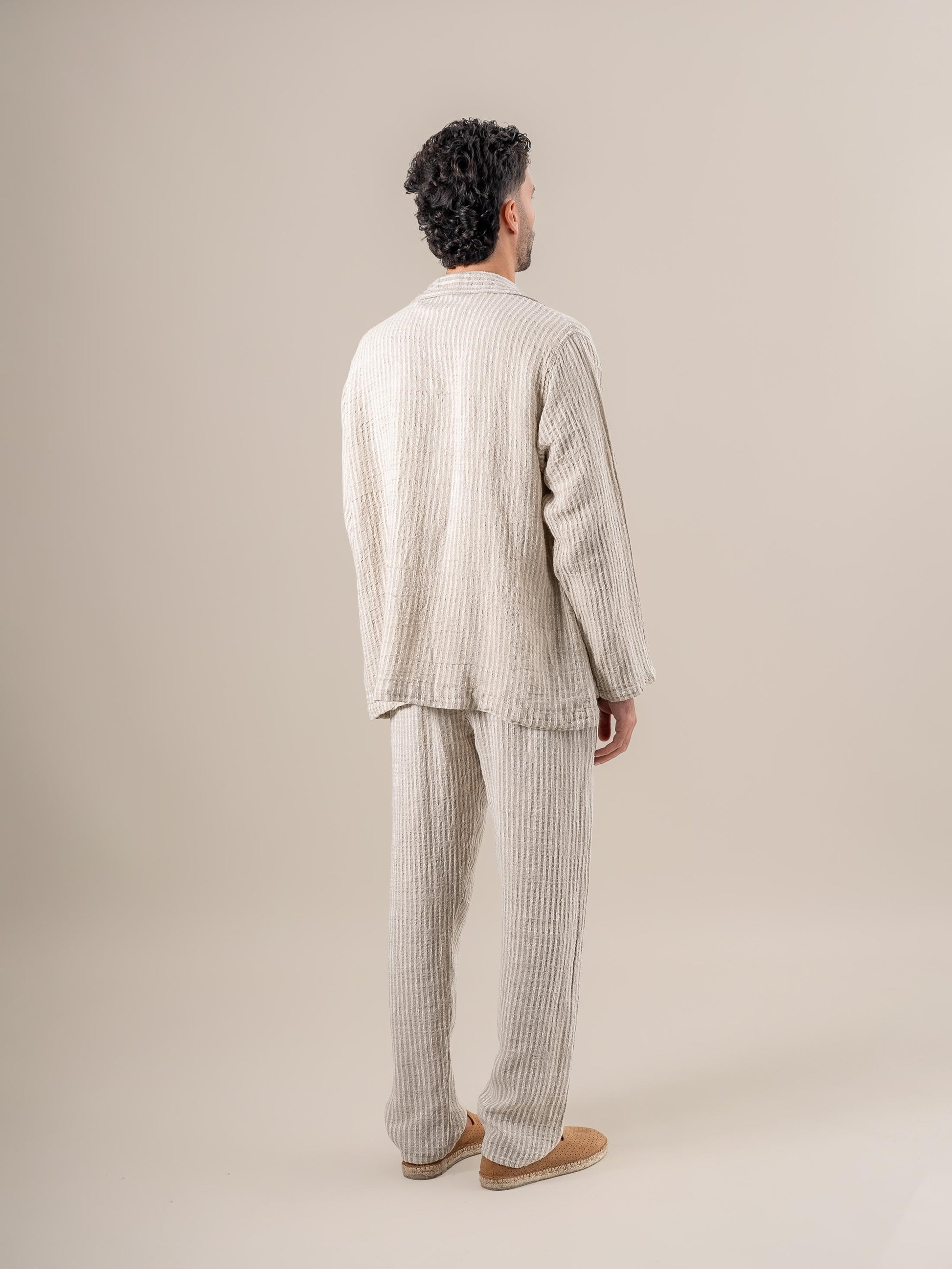 Giacca Blazer Tela Uffizi Naturale GIACCA BLAZER tela uffizi 12 Bottega Di Brunella 