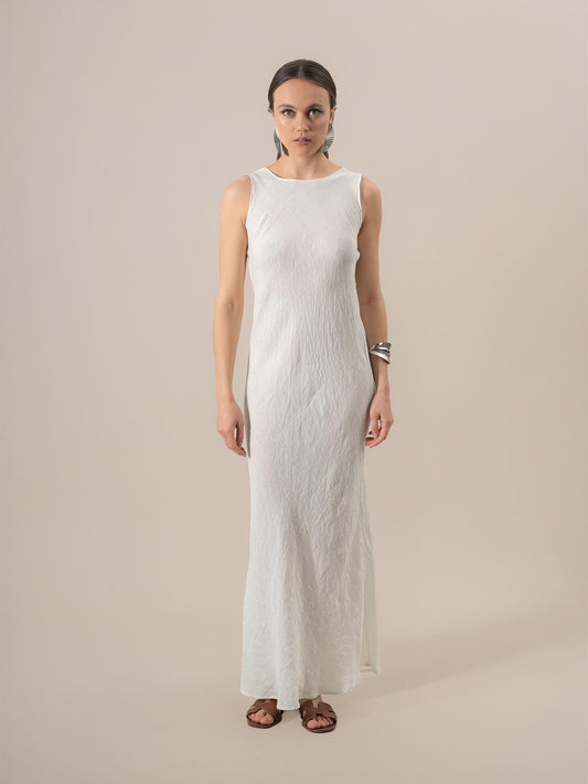 Vestito Ireneo Battista Latte VESTITO IRENEO battista 33 Bottega Di Brunella 