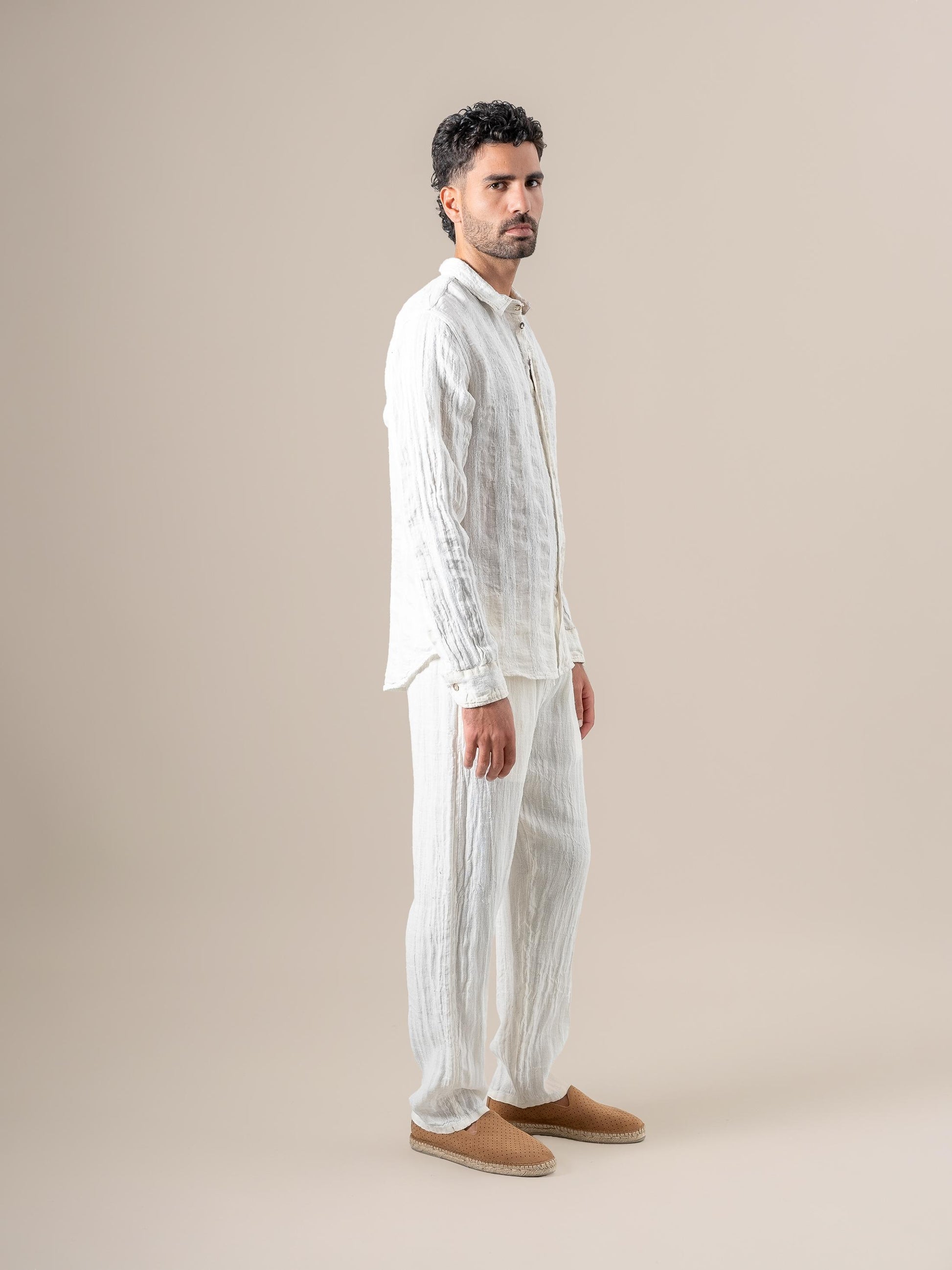 Bottega Di Brunella PANTALONE AMALFI tela country33