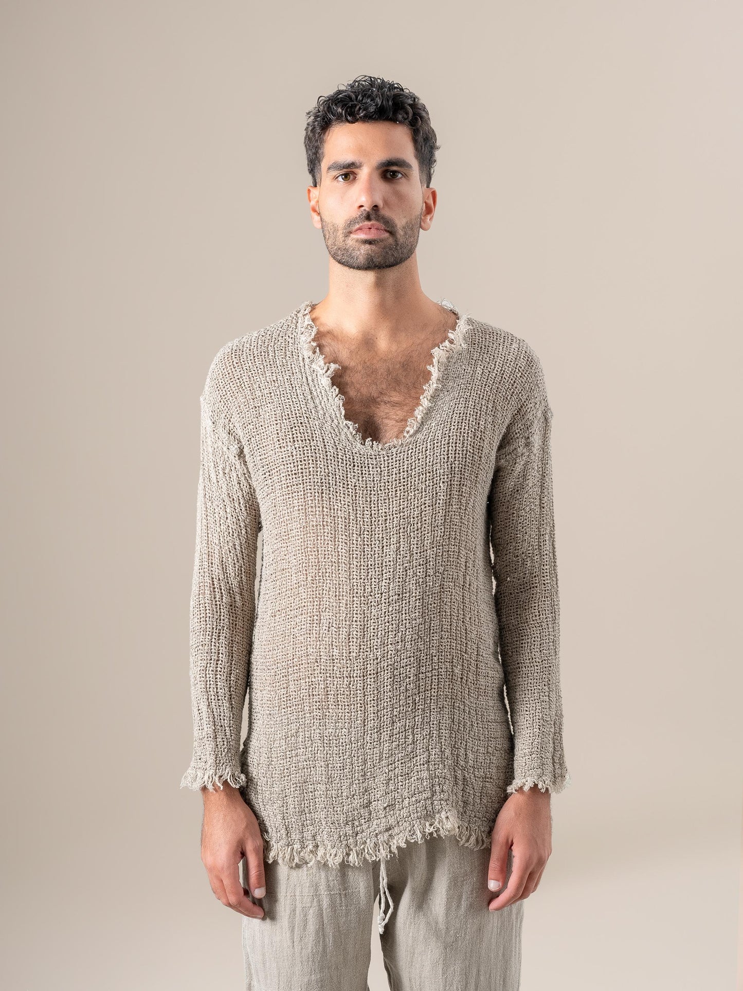 Maglia Sandokan Campagna Naturale MAGLIA SANDOKAN campagna 12 Bottega Di Brunella 