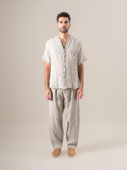 Camicia Samui Garzata Naturale CAMICIA SAMUI garzata 12 Bottega Di Brunella 