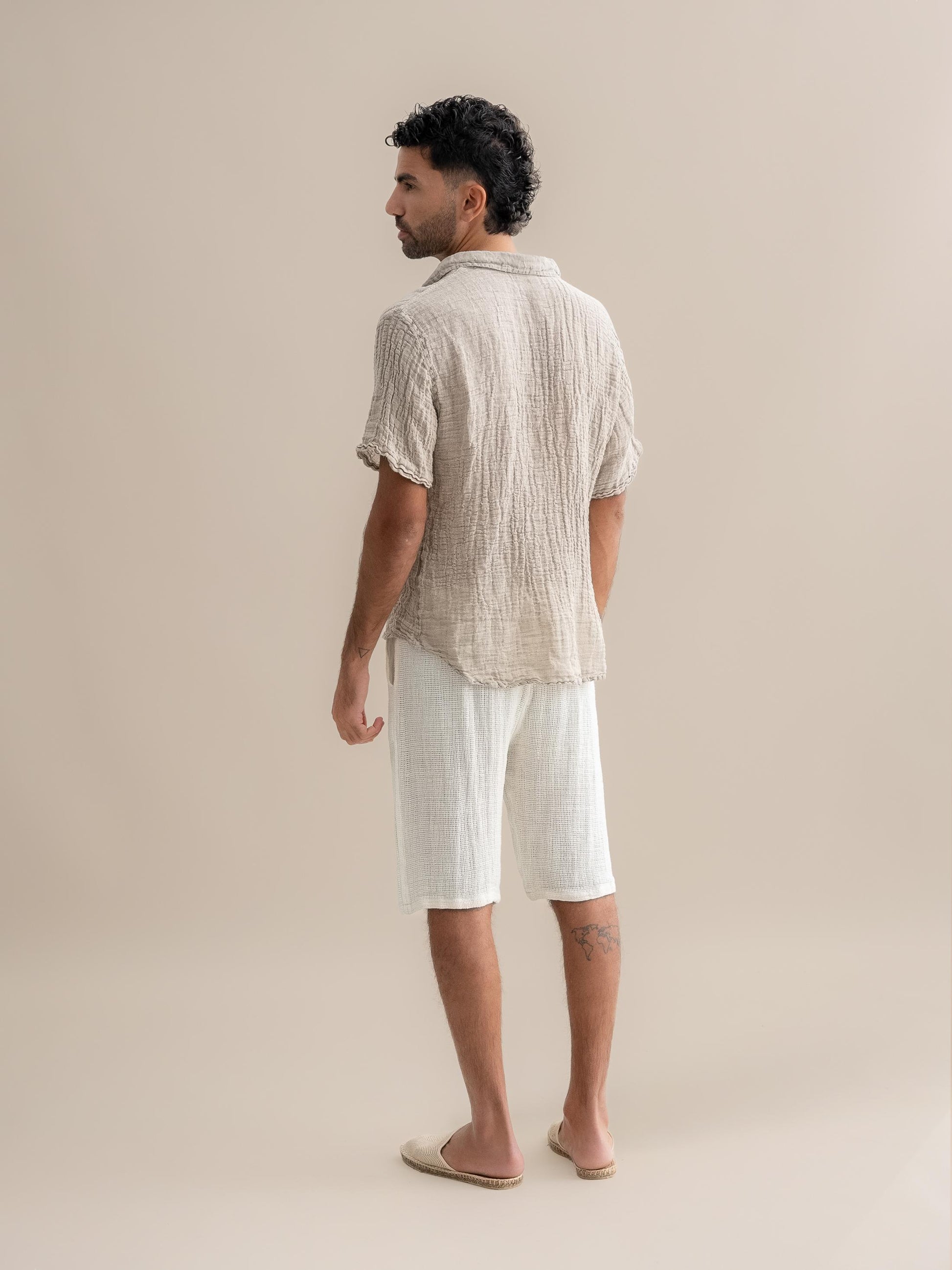 Camicia Colombia Garzata Naturale CAMICIA COLOMBIA garzata 12 Bottega Di Brunella 