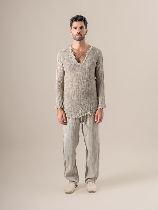 Maglia Sandokan Campagna Naturale MAGLIA SANDOKAN campagna 12 Bottega Di Brunella 