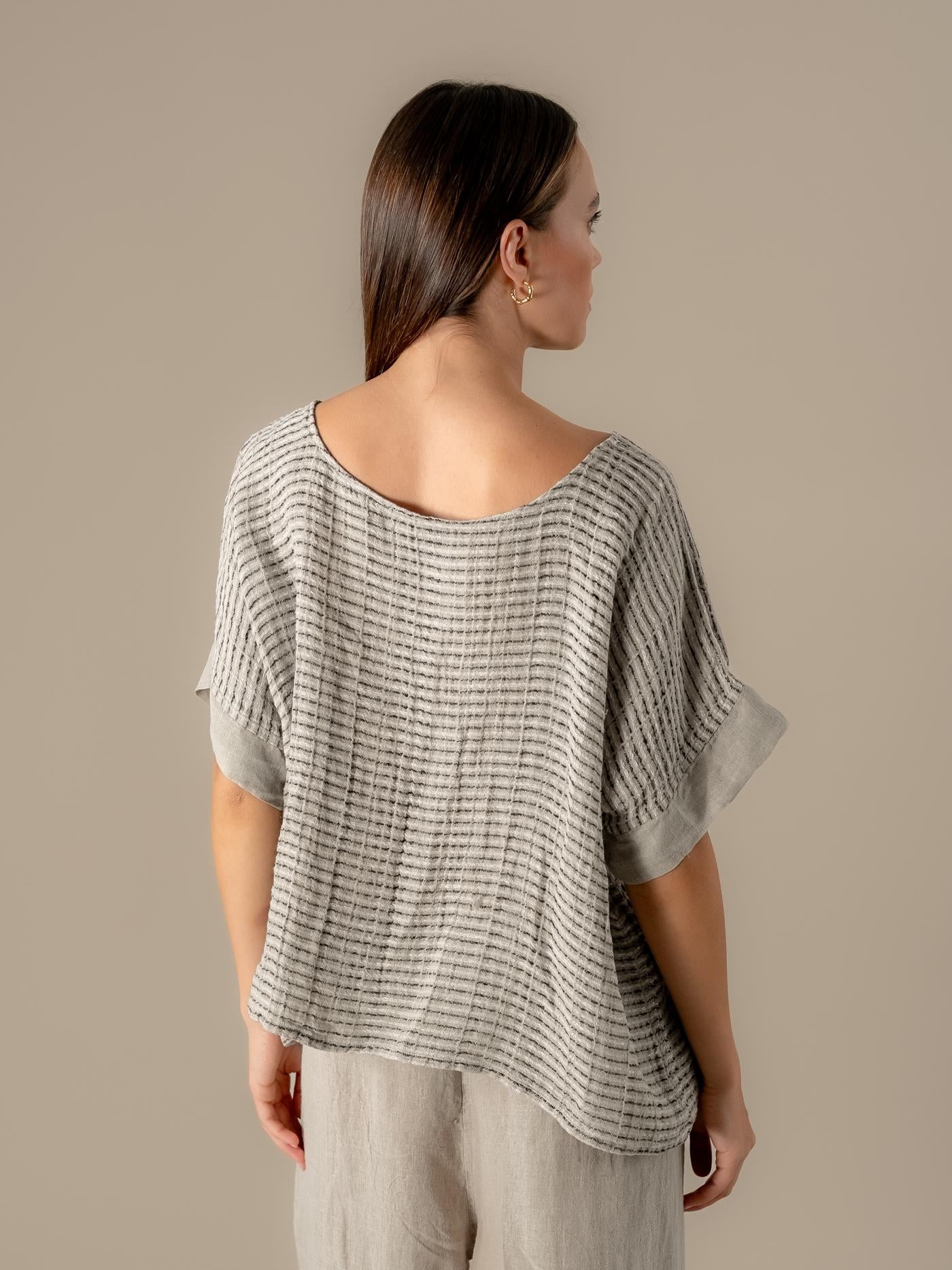 Camicia Minosse Nilo Naturale CAMICIA MINOSSE nilo 12 Bottega Di Brunella 
