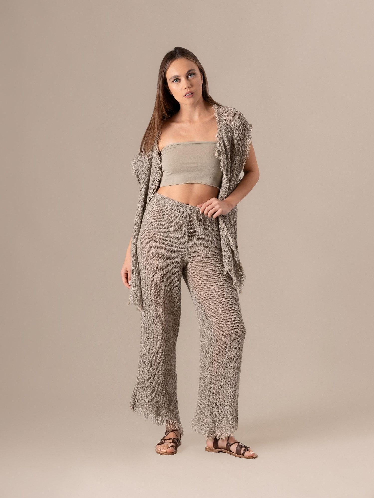 Pantalone Olmo Campagna Naturale PANTALONE OLMO campagna 12 Bottega Di Brunella 